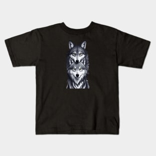 Wolf T Shirt Kids T-Shirt